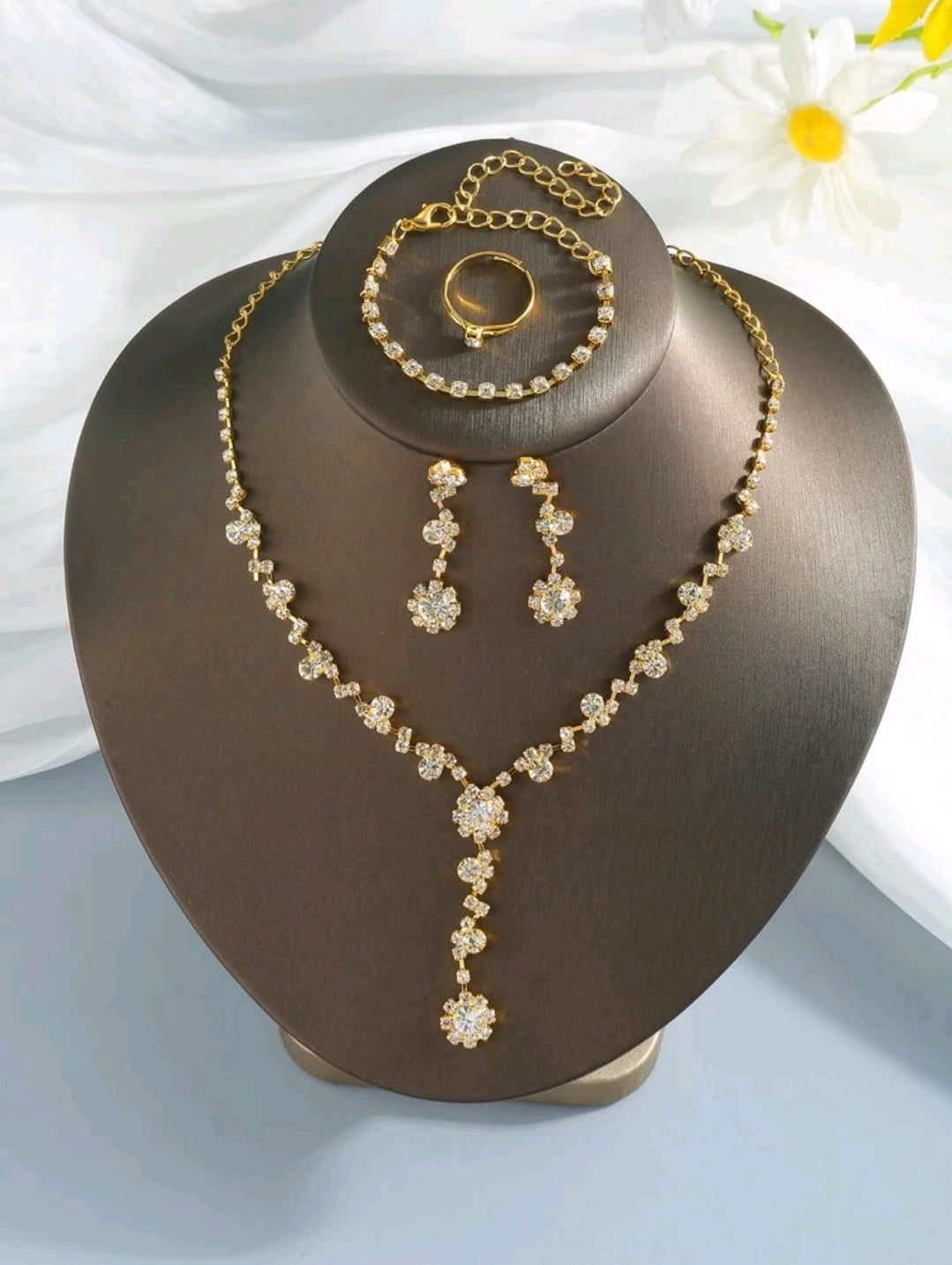 Jewellery Set - glitzy gold