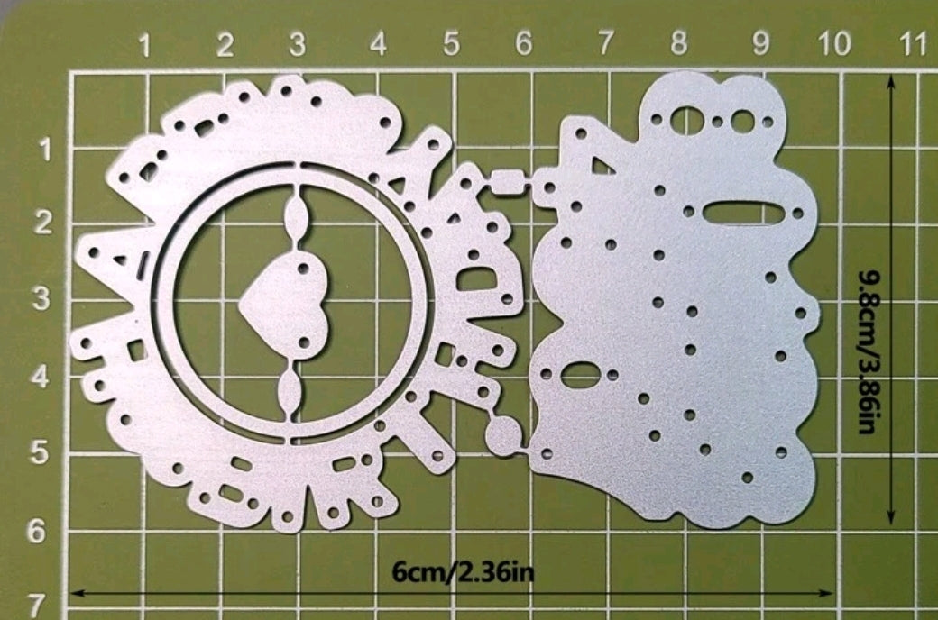 Craft - metal die - Happy Birthday with numbers