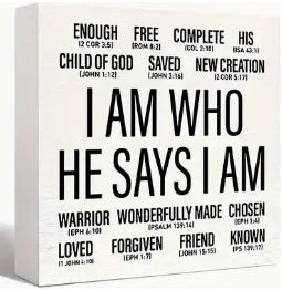 Gift - Ornament - Christian plaque