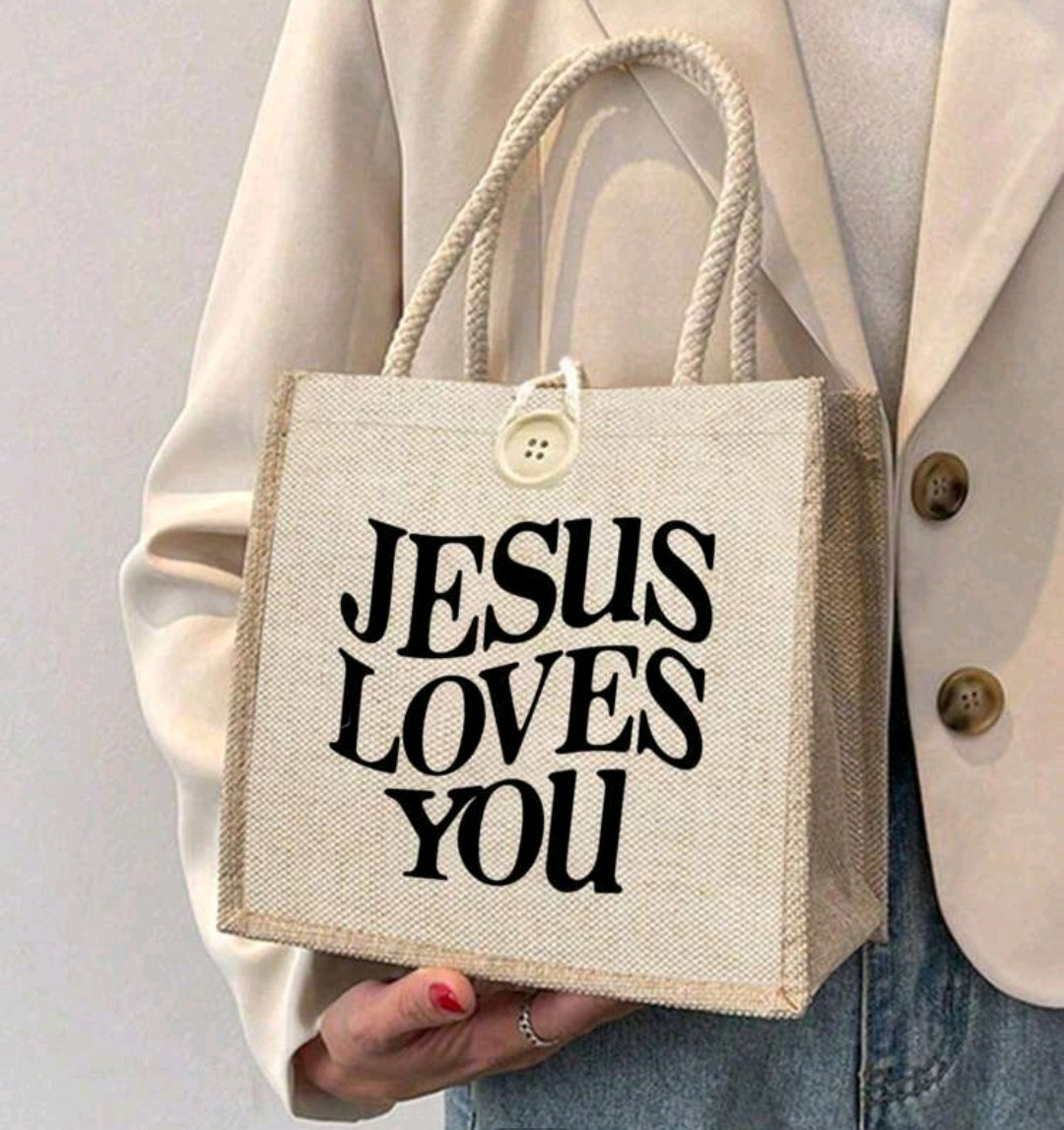 Bag - Tote - Jesus loves you