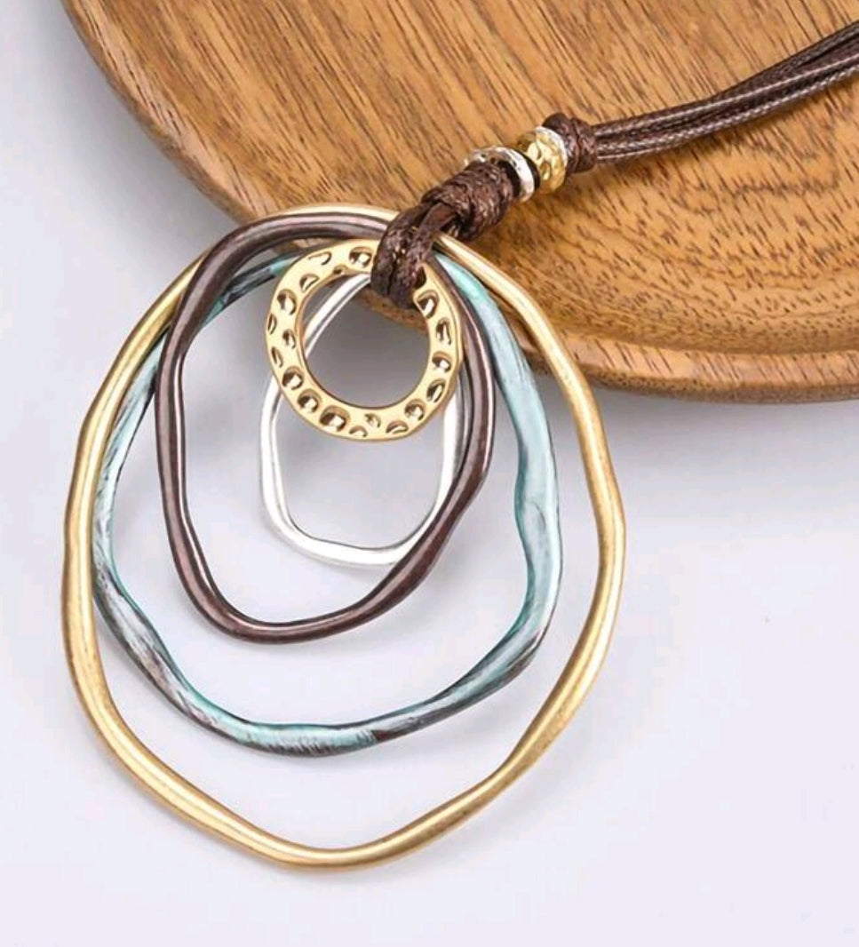 Necklace - layered boho