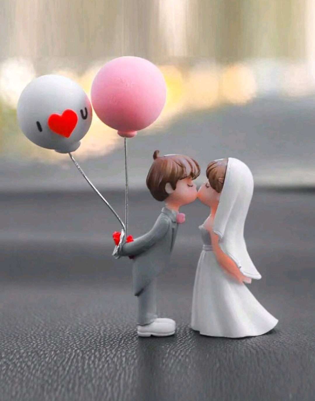 Wedding Cake Topper - cute bride groom