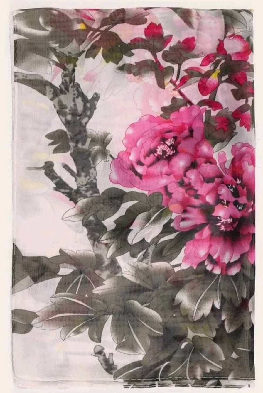 Scarf - floral