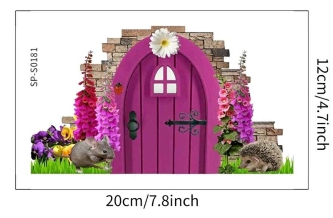 Wall Decal - mouse house