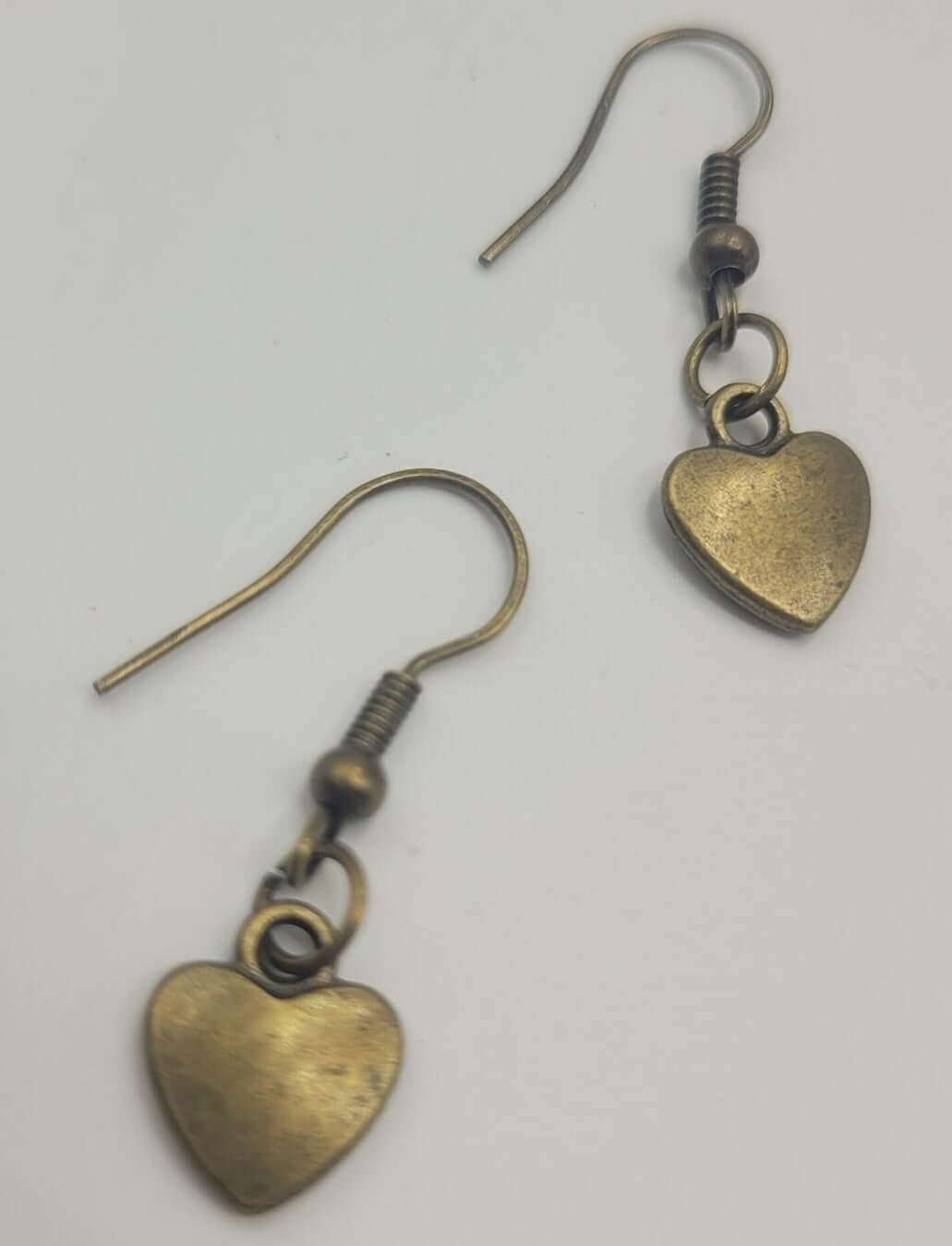 Jewellery Set - Bronze heart drop