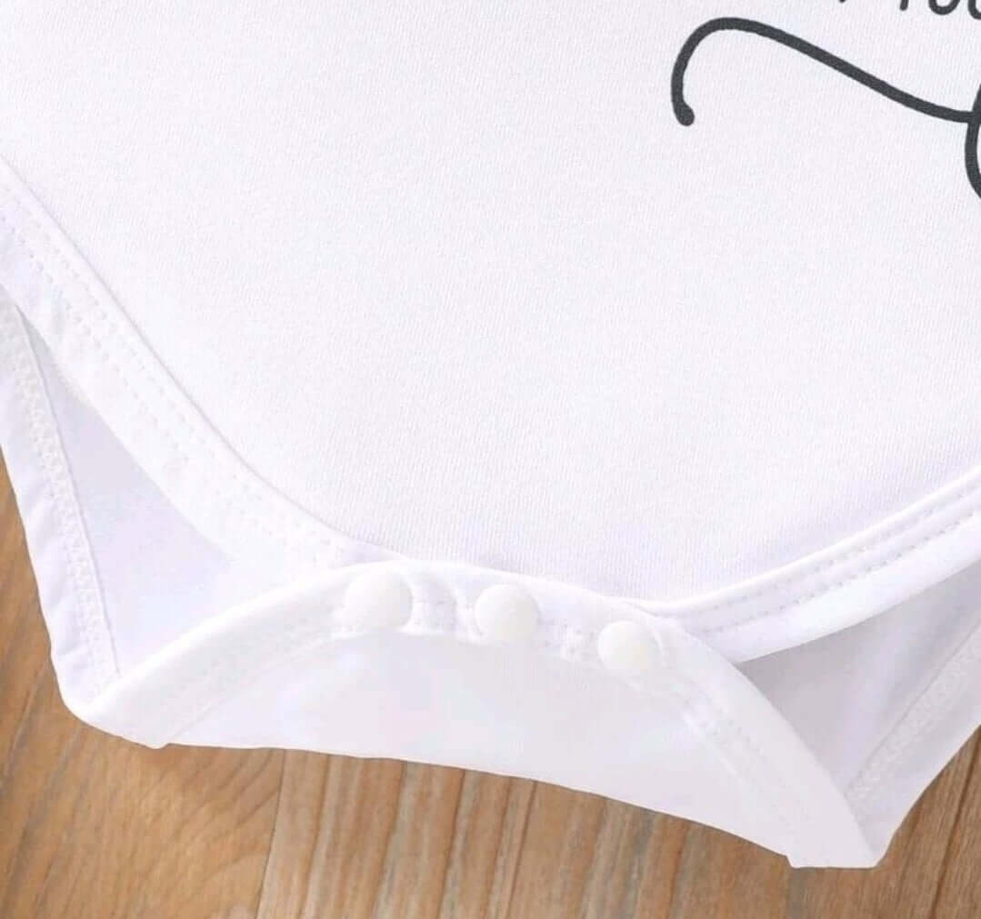 newborn baby announcement bodysuit 3-6 months hello daddy
