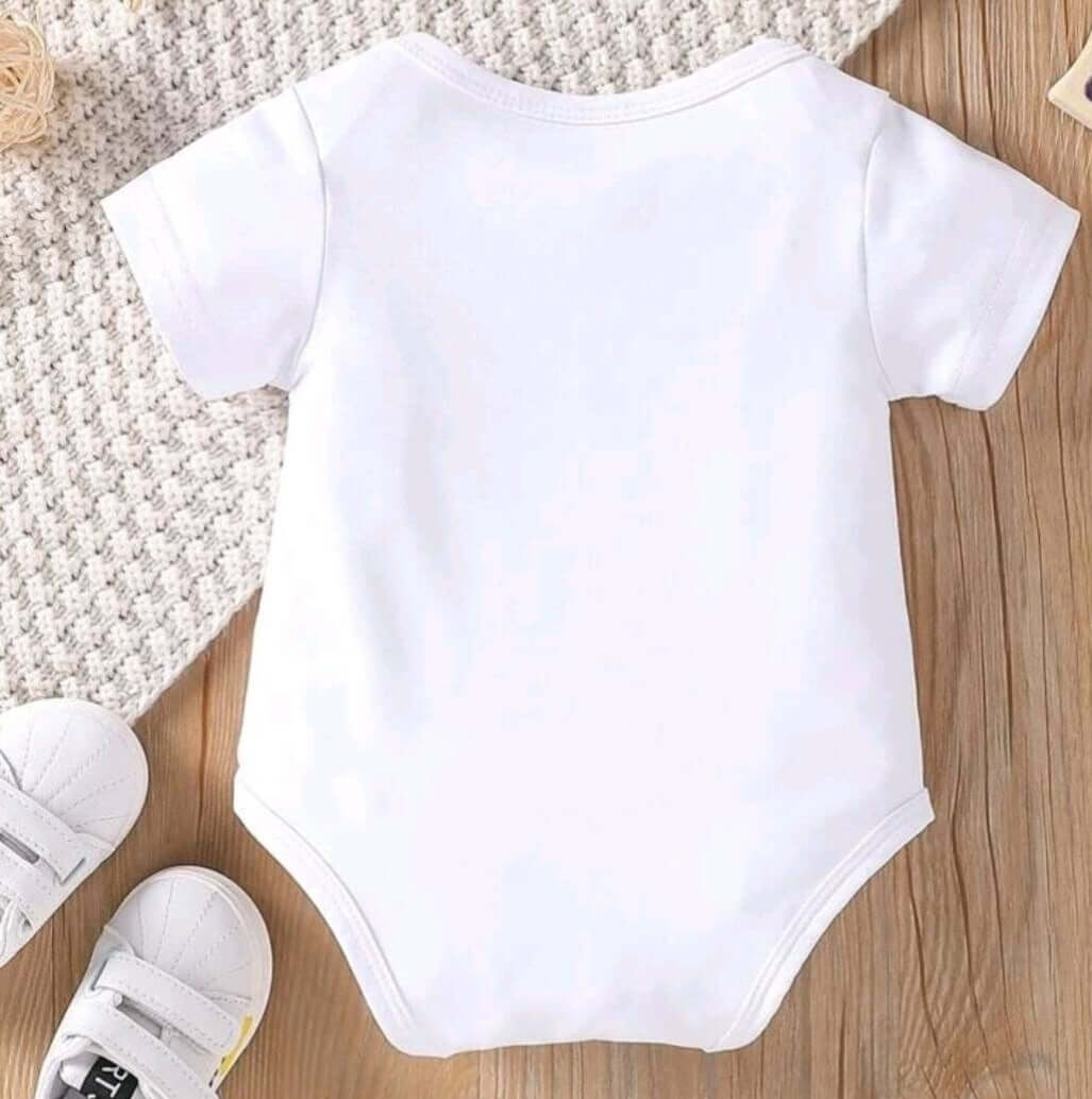 newborn baby announcement bodysuit 3-6 months hello daddy