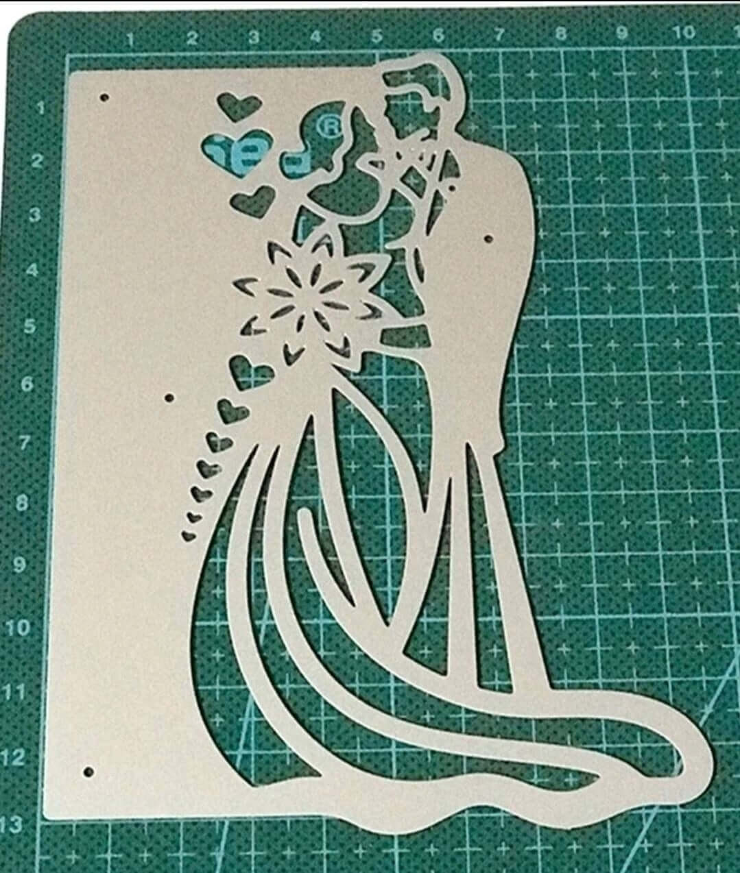 Craft - metal die - Bride Groom