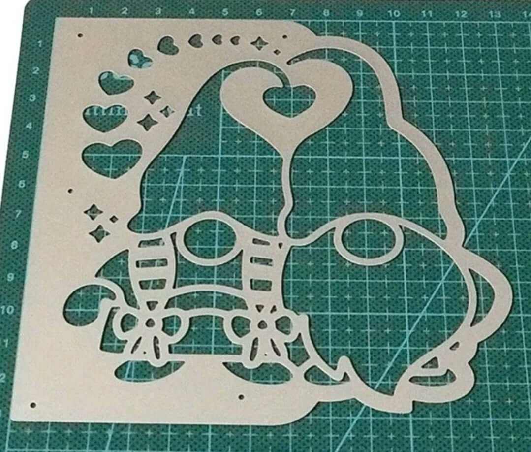 Craft - metal die - Gonk hearts sizing