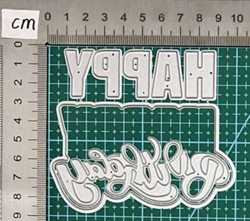 Craft - metal die - Happy Birthday