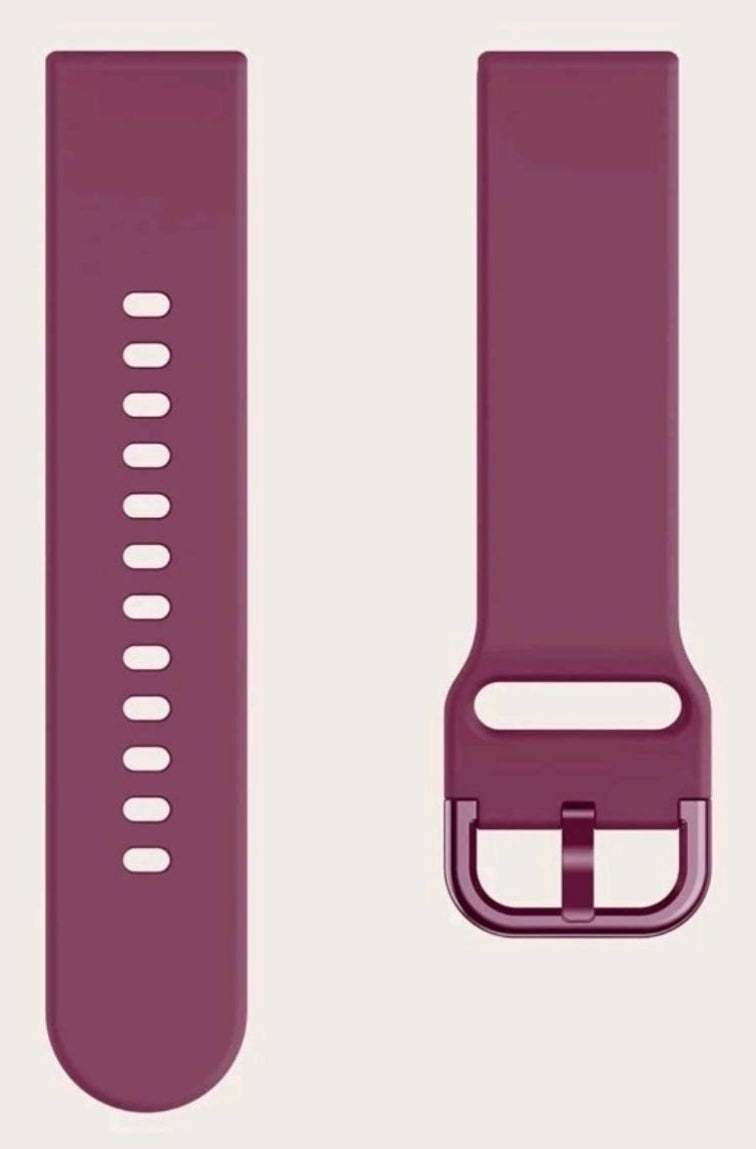 Watch Strap - silicone purple