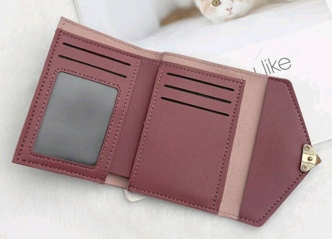 Purse - Dusty pink heart