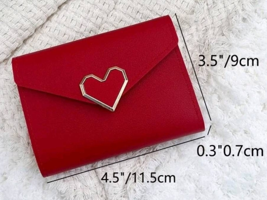 Purse - red heart