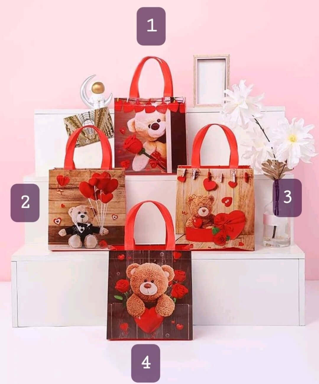 Gift bags - valentines day
