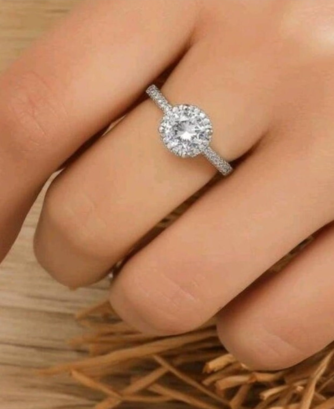 Ring (Adjustable) - Rhinestone