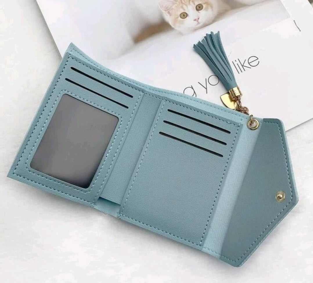 Purse - teal heart