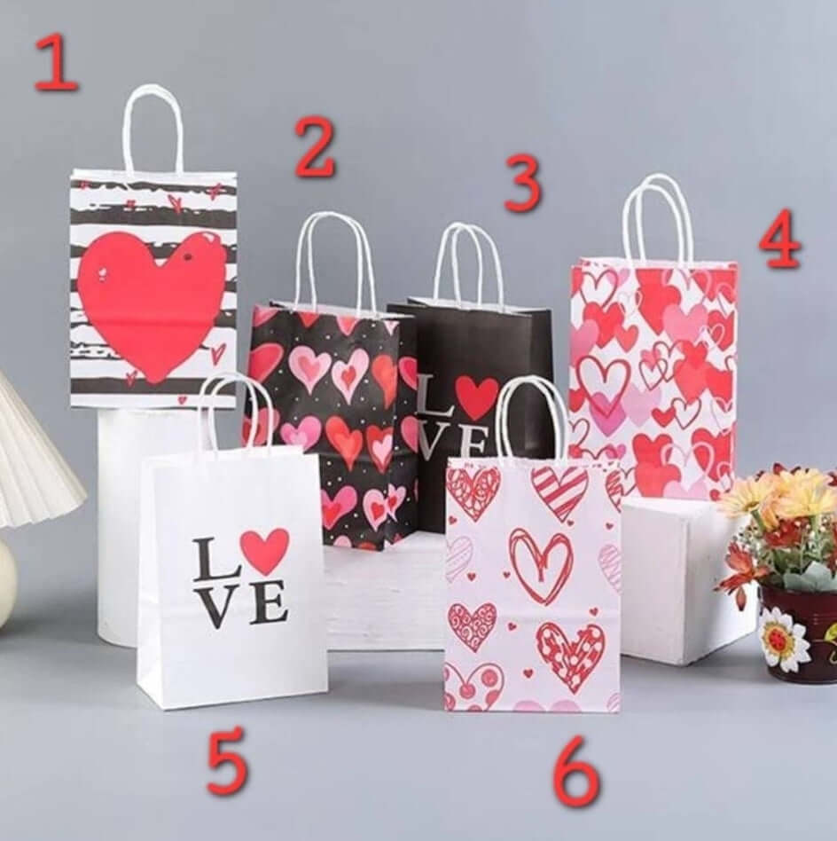 Gift bags - valentines day