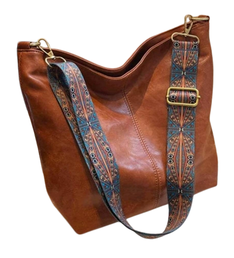 Bag - Tote - stunning brown leather
