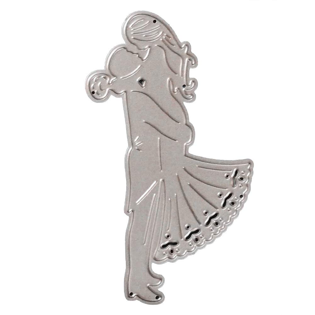 Craft - metal die - Bride Groom