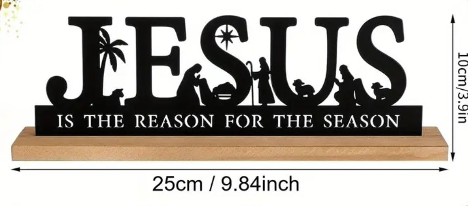 Gift - Ornament - Christmas Jesus is the reason for the season