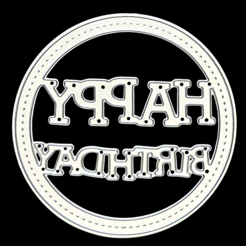 Craft - metal die - Happy Birthday