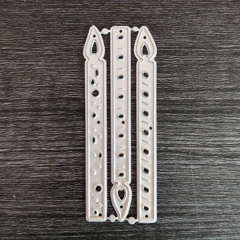 Craft - metal die - candles