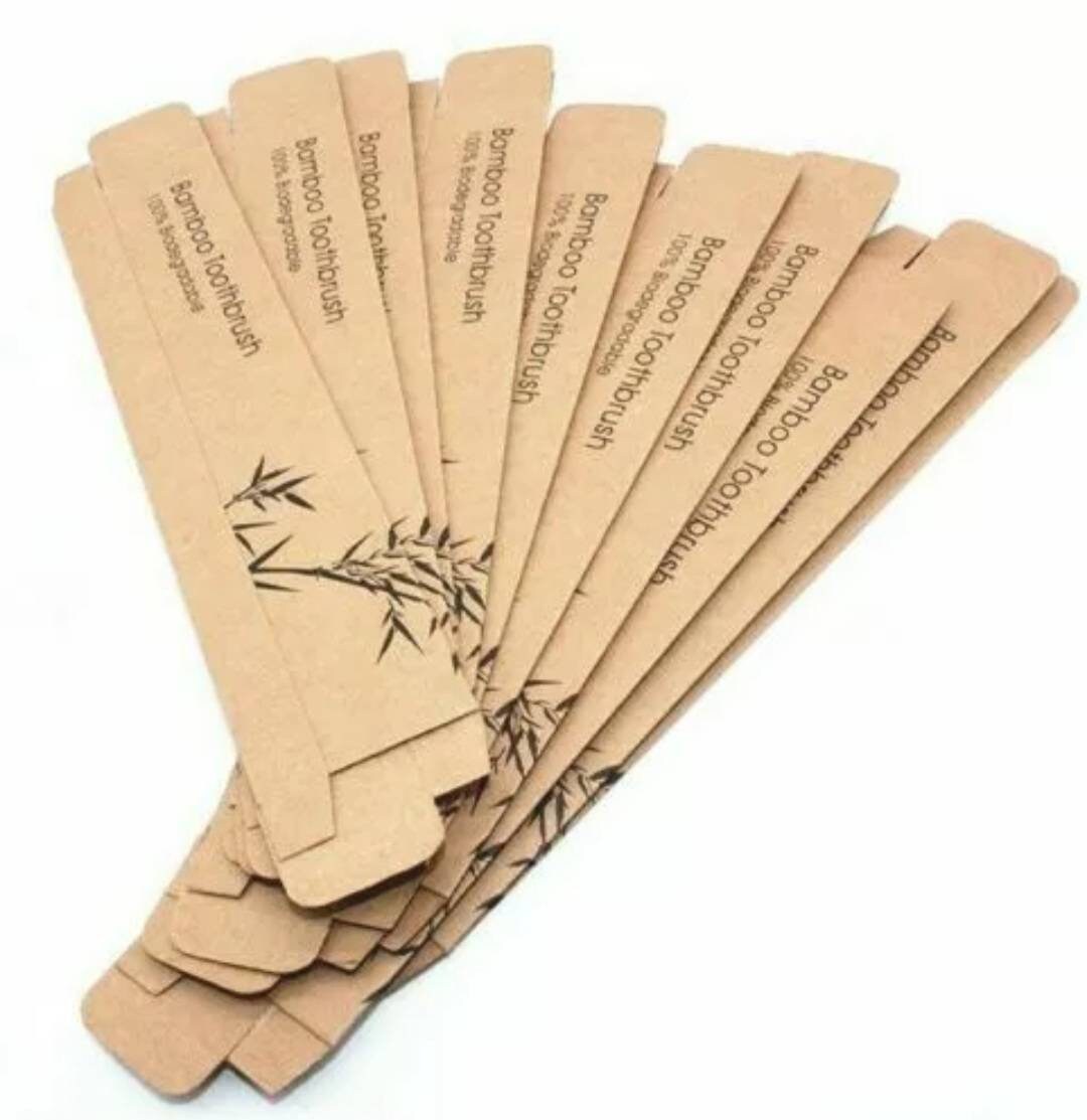 View details for Toothbrush - hickory natural eco boxed Toothbrush - hickory natural eco boxed