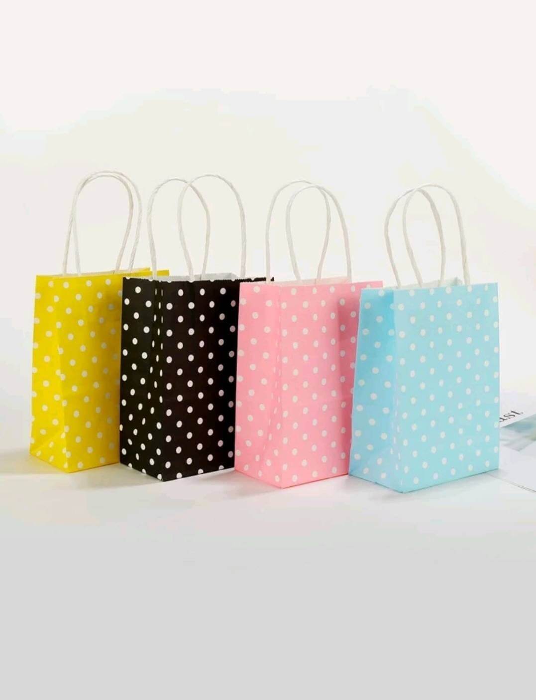 Gift bags - polka dot