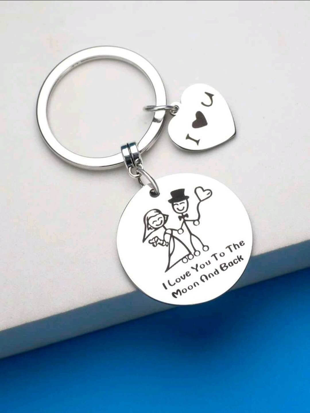 Keyring - bride gift groom gift