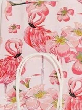 Gift bags - flamingo