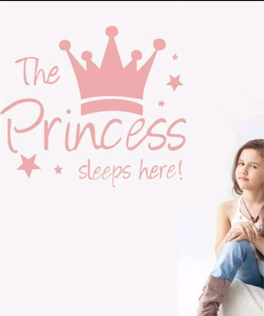 Wall Decal - The Princess Sleeps here