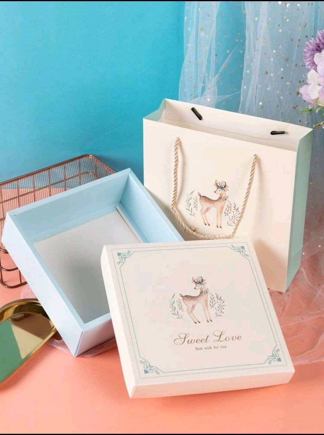 Gift Box + Bag - Deer
