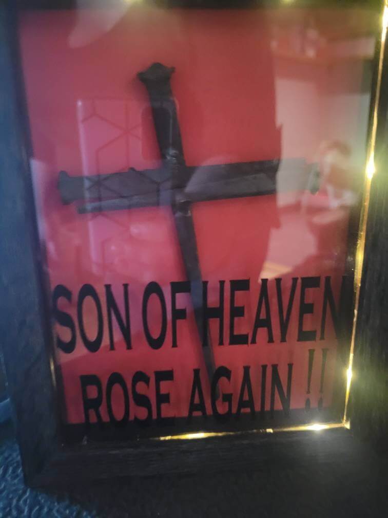 LED frame - Son of Heaven rose again