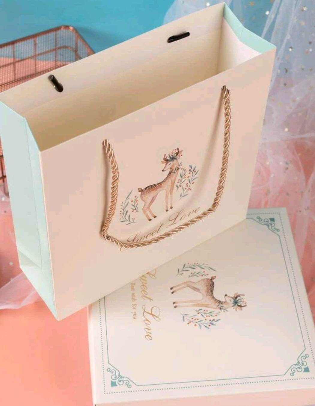 Gift Box + Bag - Deer