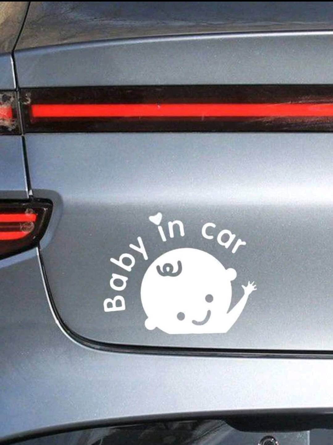 unisex baby car decal