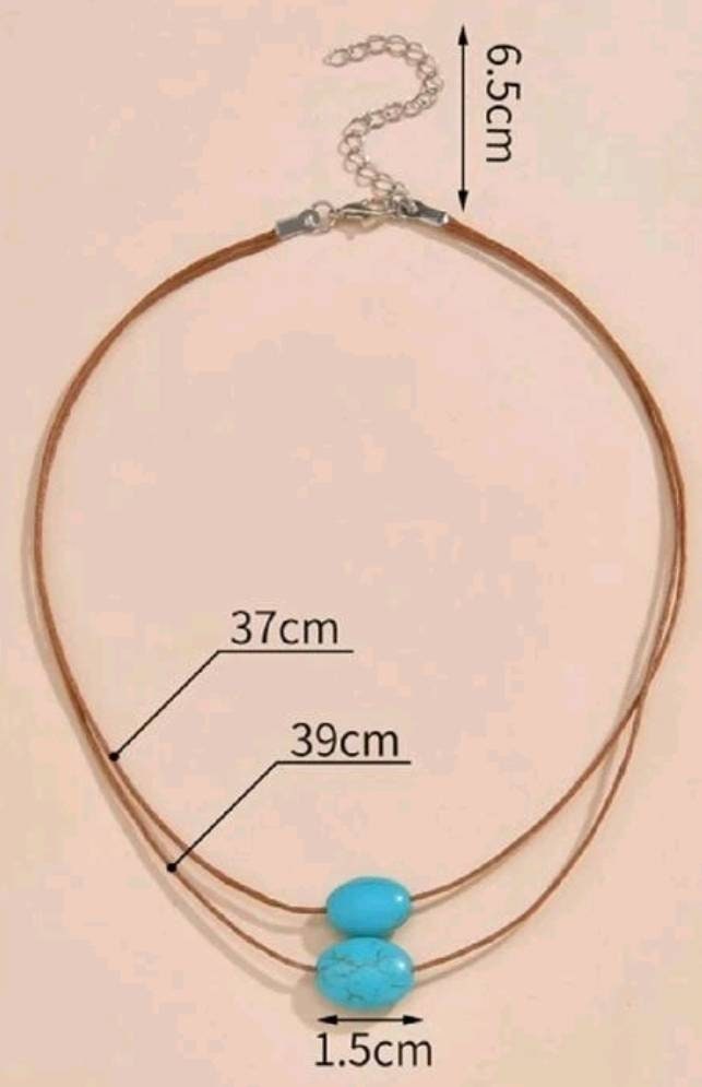 Necklace - Turquoise necklace