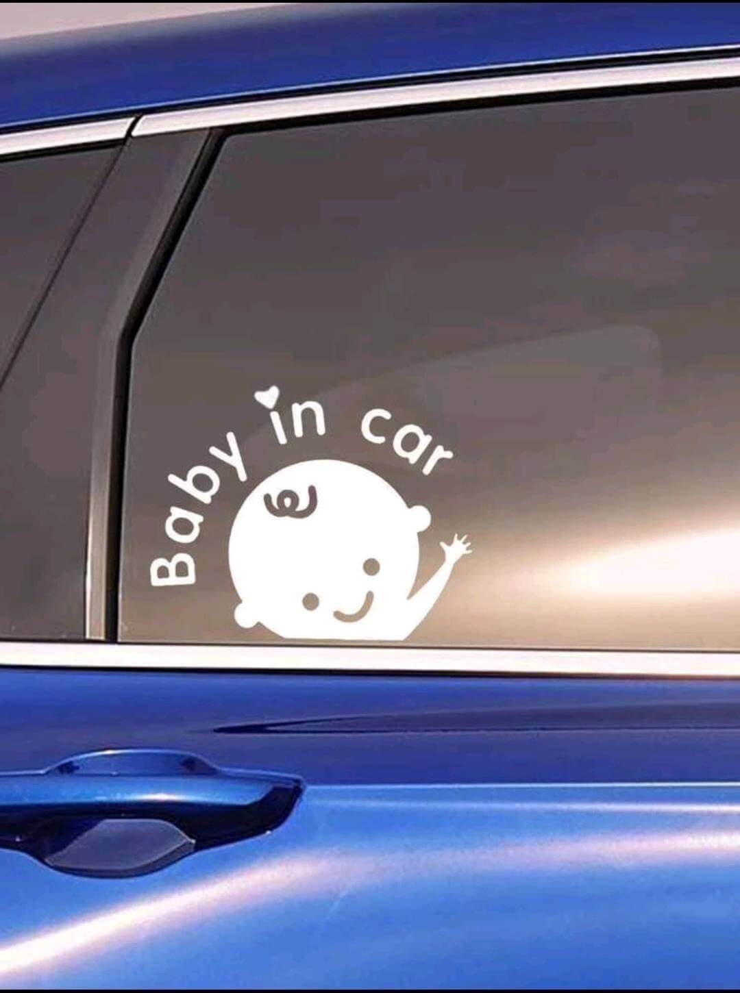 unisex baby car decal