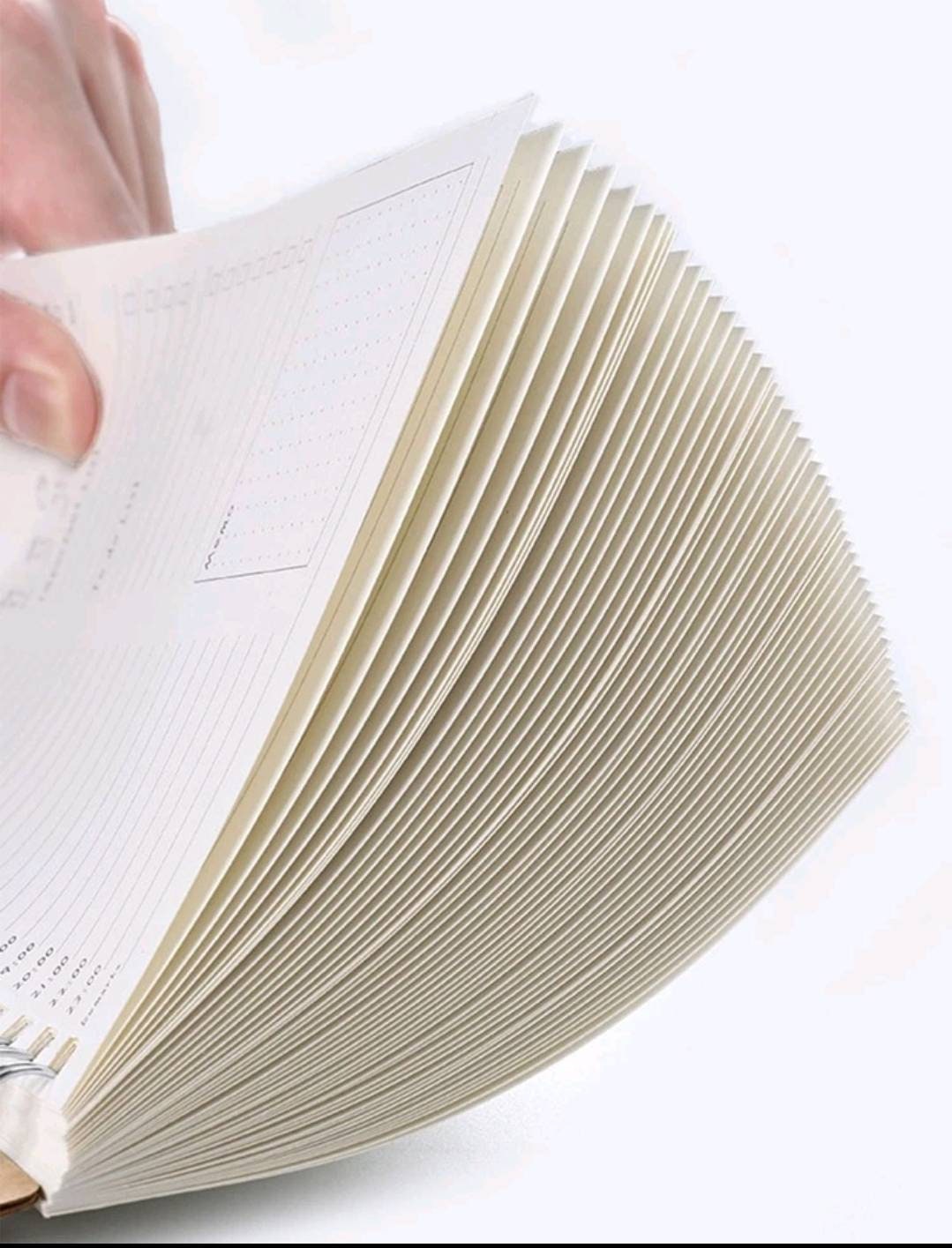 Undated diary planner