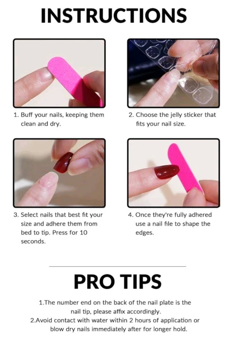 Nails - black gold (toes)