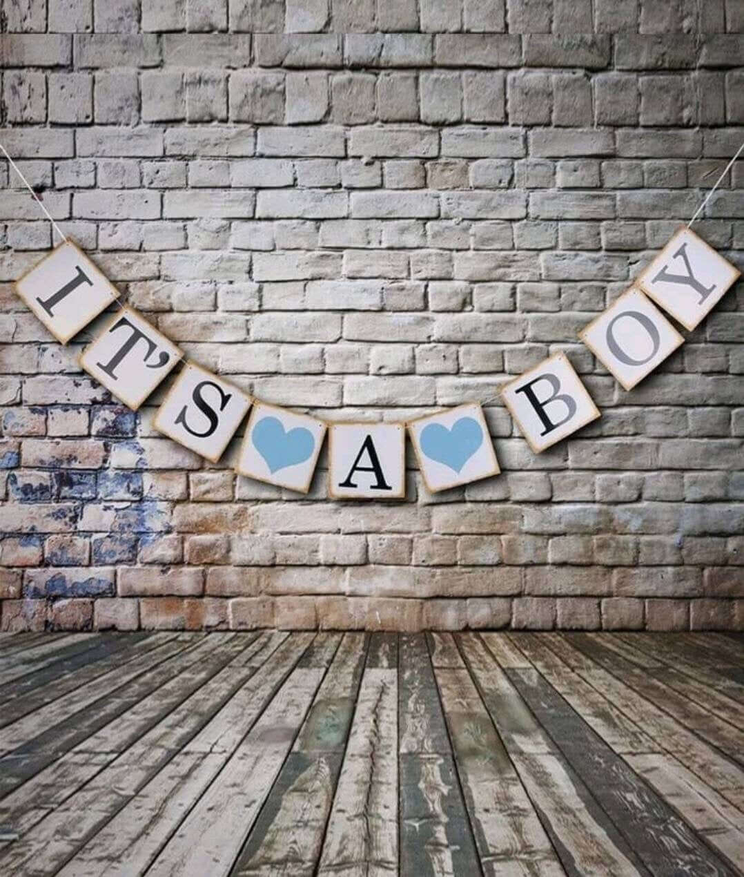 baby boy baby shower its a boy bunting