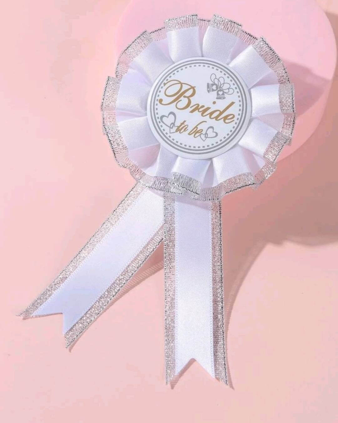 hen do bride to be badge