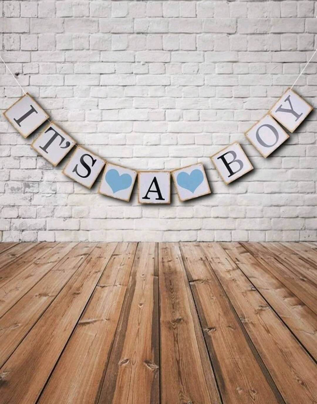 baby boy baby shower its a boy bunting