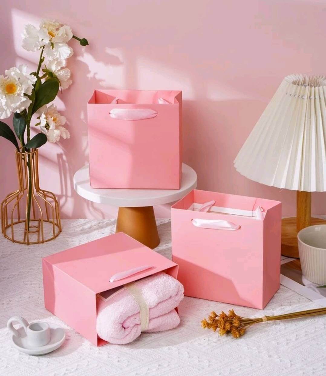 Gift bags - Luxury pink