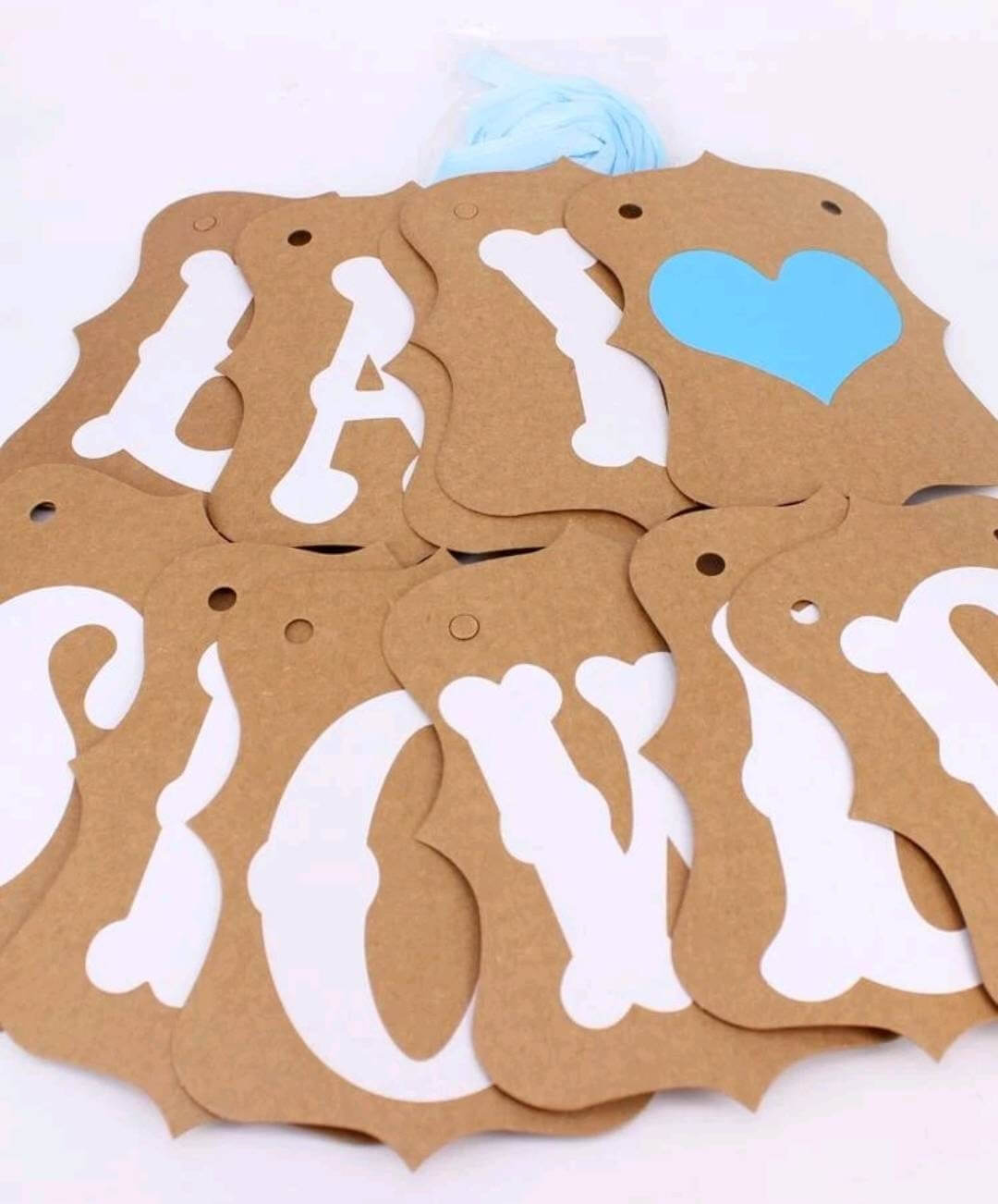baby boy baby shower bunting