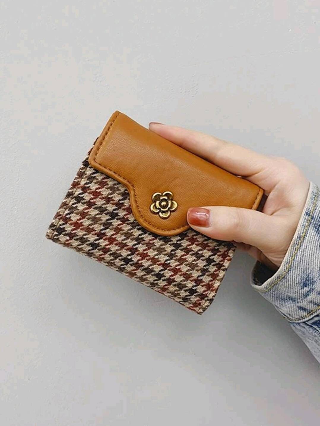 Purse - stunning houndstooth