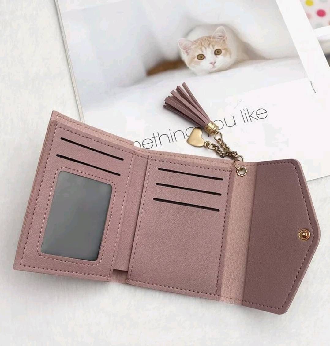 Purse - Dusty pink heart