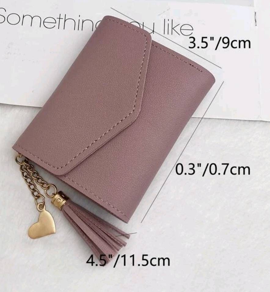 Purse - Dusty pink heart