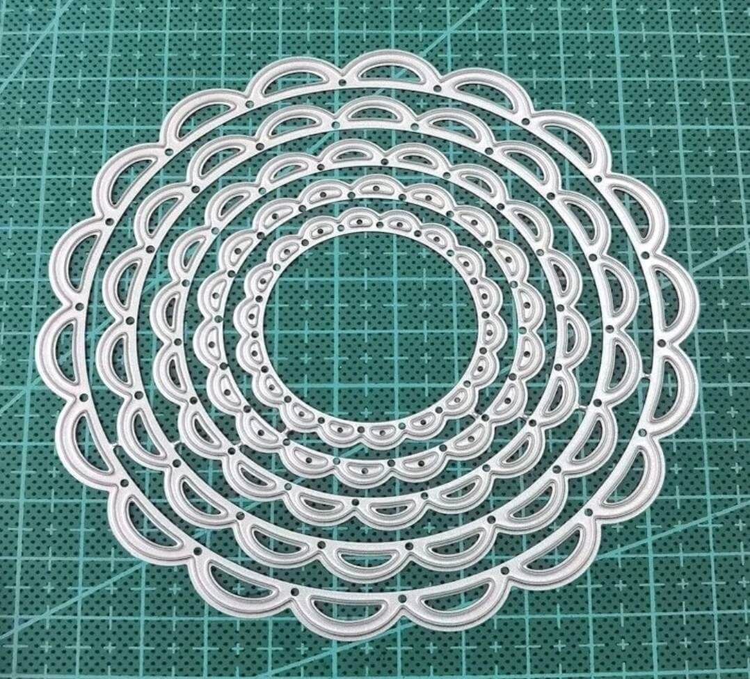 Craft - metal die - round Nesting frames