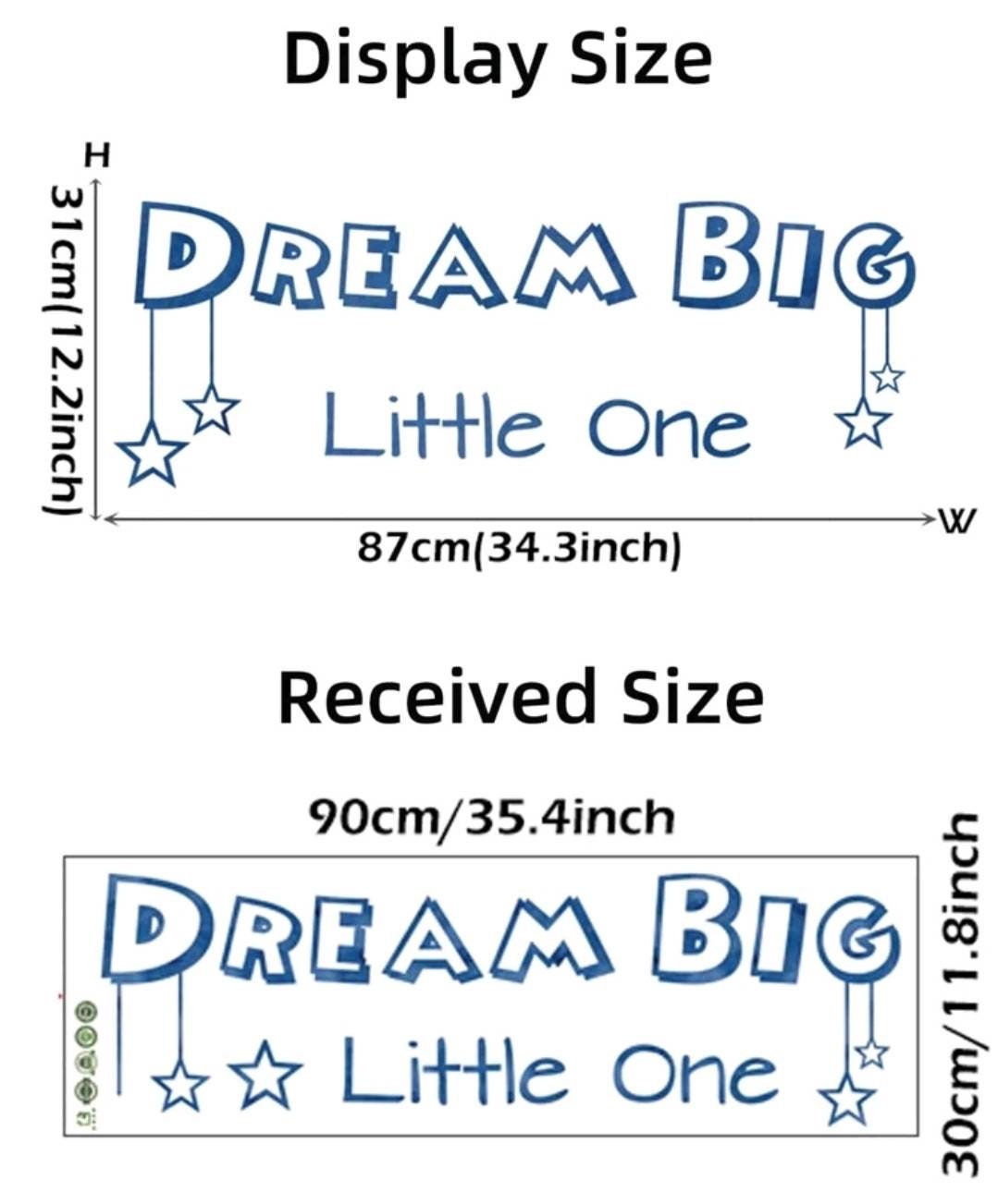 Wall Decal - dream big little one