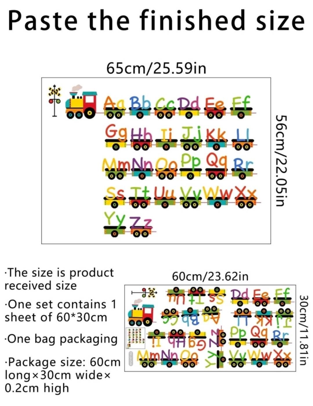 Wall Decal - nursery alphabet